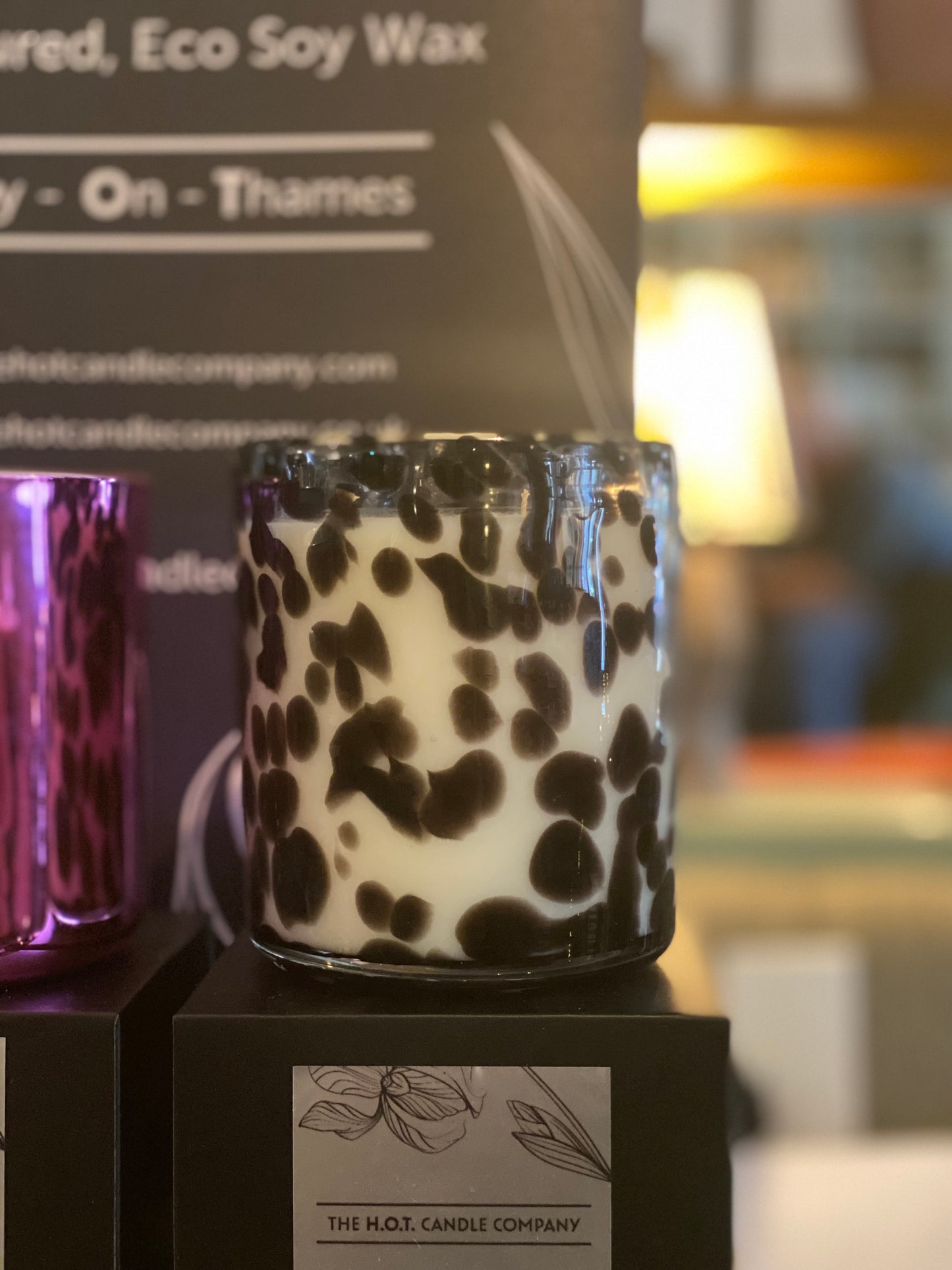 Mediterranean Fig ( Black Leopard Print Vessel Vogue Edition )