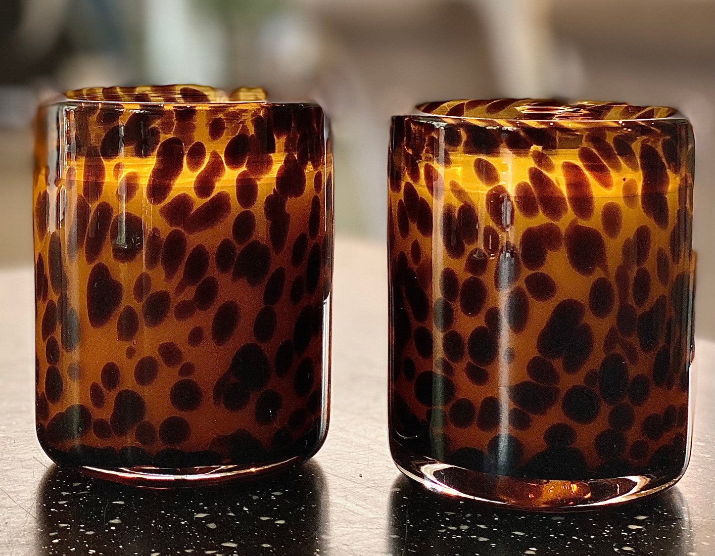 Warm Cashmere ( Amber Leopard Print Vessel Vogue Edition )